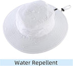 Connectyle Sun Hat for Men Women Outdoor UV Protection Safari Hat for Fishing Hiking Gardening Breathable Cowboy Hat UPF50