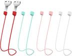 Magnetic Anti-Lost Straps for AirPods,Colorful Soft Silicone Sports Lanyard, Neck Rope Cord