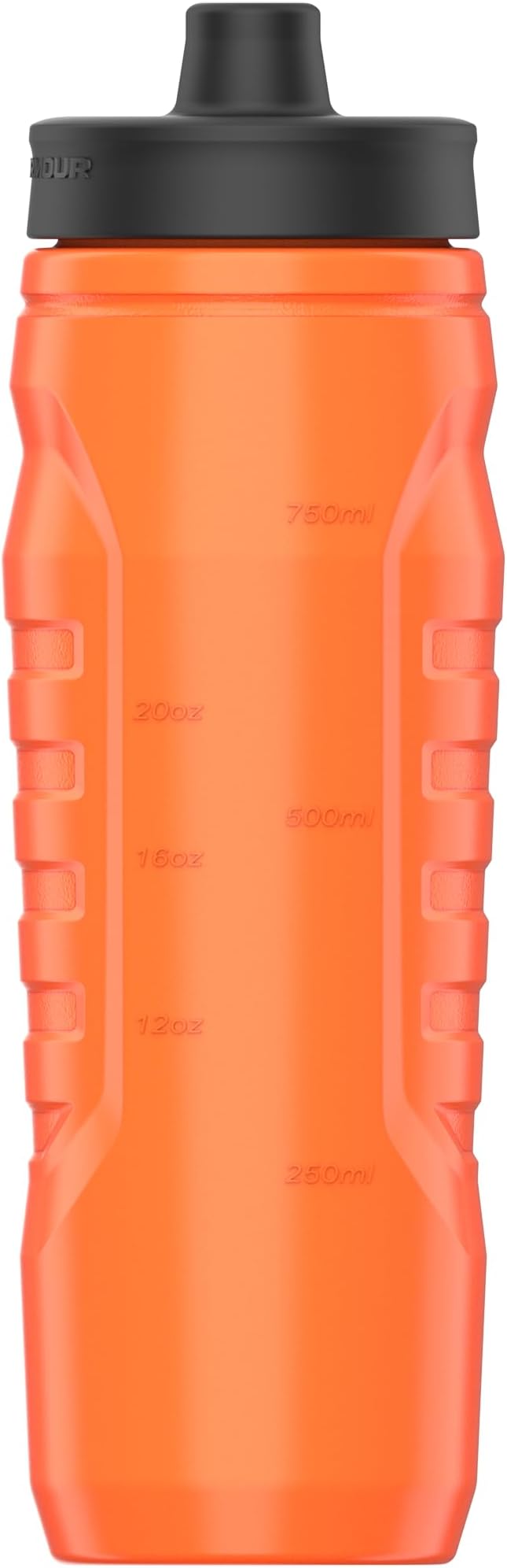 Under Armour Squeeze Water Bottles, 32 oz Water Bottles, Sideline Sports Water Bottle with Quick-Shot Lid, Quick & Easy Hydration, Gym Water Bottles, Squeeze Bottle, 1 32oz Bottle