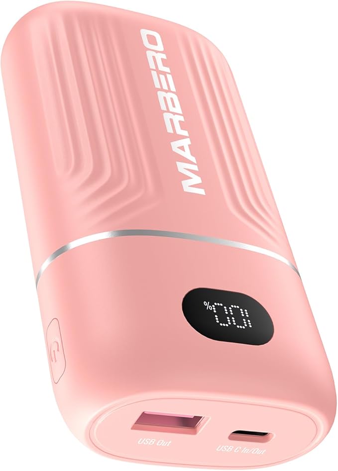 MARBERO Fast Charging Power Bank 10000mAh Phone Battery Pack Backup 18W Portable Battery Charger 5V/3A Travel-Reday Portable Charger Compatible with iPhone iPad Sumsung Galaxy Google etc