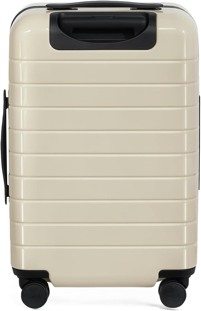 Away Carry-On Luggage, Lightweight Hardside Suitcase with Spinner Wheels, 22 Inch Airline Approved, TSA Lock, Salt White