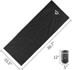 Naturehike Lightweight Compact Sleeping Bag, Envelope Ultralight Backpacking Sleeping Bag Portable, Waterproof, Comfort with Compression Sack for Cold&Warm, Camping, Traveling, Hiking