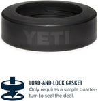 YETI Rambler 12 oz. Colster Can Insulator for Standard Size Cans, Navy/White/Badge