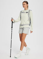 baleaf Women's Sun Protection Jacket Hoodie Clothing Lightweight Long Sleeve Sun Cover Up Shirt