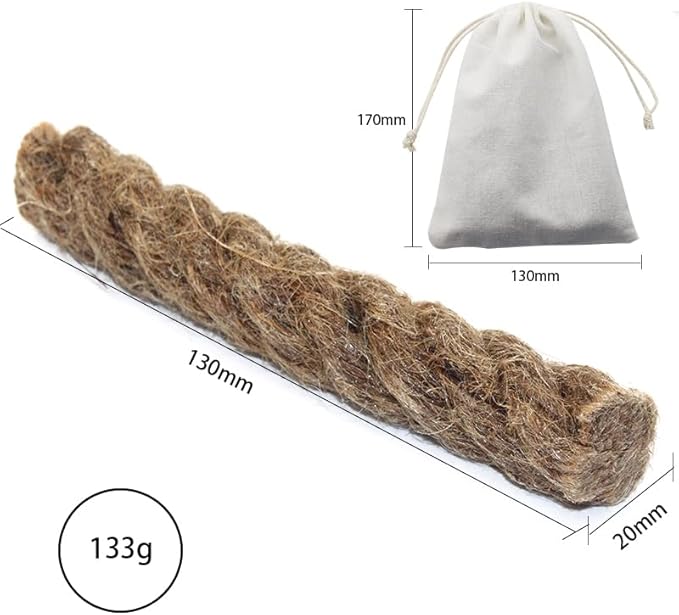 inc. Emergency Fire Starter with Weatherproof Fat Rope Tinder