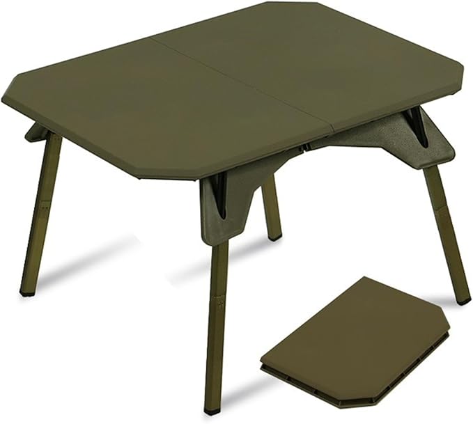 TOPCHANCES Folding Outdoor Camping Table,Ultralight Aluminum Camping Side Table,Portable Beach Table Roll Up Camping Table with Carrying Bag for Camping Beach Picnic Grilling Hiking FishingTravel