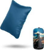 Camping Pillow,Supportive Compressible Travel Pillow Large Size Lightweight Camp Pillow with Storage Bag for Camping,Hiking,Backpacking,Airplane