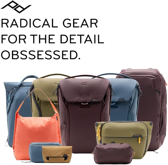 Peak Design Everyday Backpack 30L, Kelp, MagLatch Top, Dual Side Access, FlexFold Dividers, Fits 15" or 16" Laptop, For Camera Carry, Daily Commutes or Travel, Versatile Backpack for Men and Women