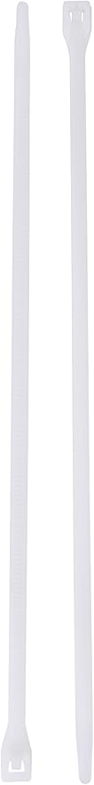 Gardner Bender 46-206 Doublelock Cable Tie, 6 Inch., Tensile Strength, Wire / Cord Management Industrial and Household Use, Nylon Zip Tie, 100 Pk., Natural