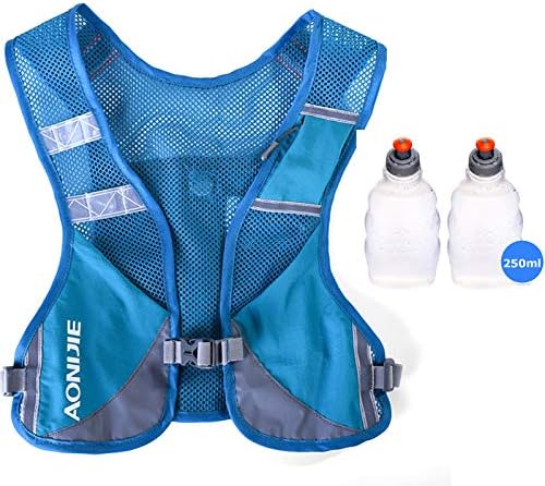AONIJIE Reflective Running Vest Marathon Running Vest Pack Breathable for Hiking Camping Cycling Race
