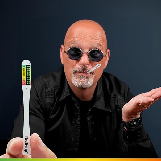 NexTemp® Go - Ready When You are - Single-Use Disposable Thermometers - Results in Seconds, for Work, Home, & Travel, Celsius, 24-Pack