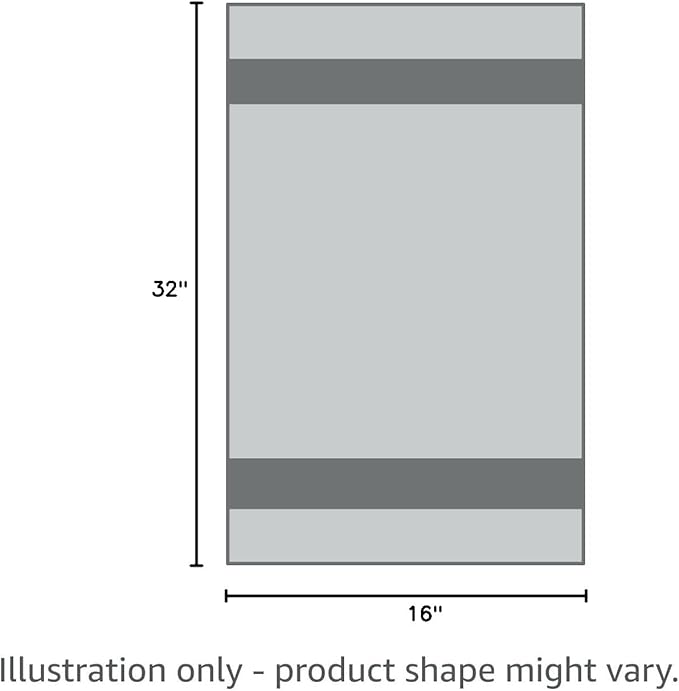 BOGI Microfiber Travel Sports Towel-Quick Dry Towel, Soft Lightweight Microfiber Camping Towel Absorbent Compact Travel Towel for Camping Gym Beach Yoga Swimming Backpacking (S:16''x32'',2Pcs-Grey)