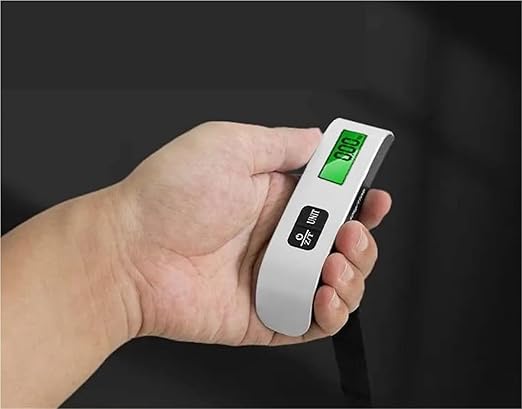Luggage Weight Scale, Handheld Scale, Electronic Scale 50KG, Portable Luggage Scale, Handheld Weighing Scale, mini Hanging Scale,for Travel(Webbing)