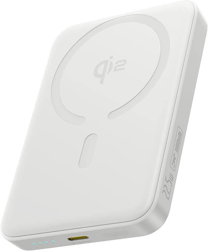 Baseus for MagSafe Portable Charger, Qi2 Certified 15W Wireless Magnetic Power Bank 10000mAh with USB-C Cable 22.5W PD Charging, Battery Pack Compatible with iPhone 17/16/15/14/13 Pro/Pro Max Series