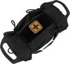 SABADO Rapid/Quick Deploy First Aid Kit Pack Tactical IFAK Pouch Two-Piece System Med Roll Carrier Hypalon Handle Outdoor Sport Hunting Bag