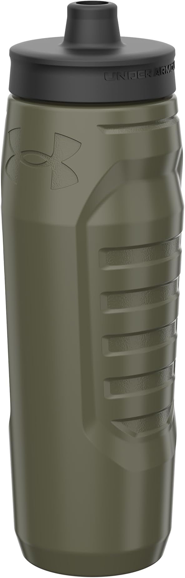 Under Armour Squeeze Water Bottles, 32 oz Water Bottles, Sideline Sports Water Bottle with Quick-Shot Lid, Quick & Easy Hydration, Gym Water Bottles, Squeeze Bottle, 1 32oz