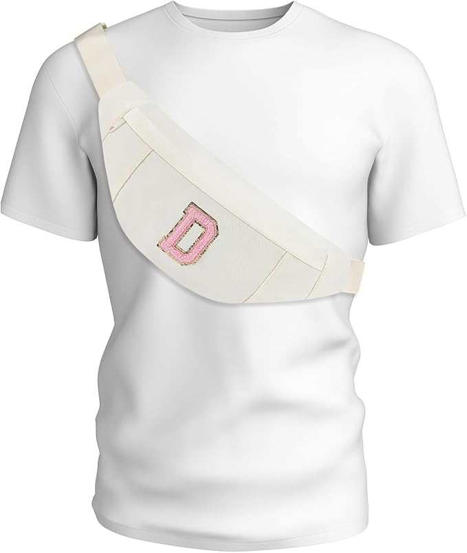 MAXTOP Large Crossbody Fanny Pack with 4-Zipper Pockets,Gifts for Enjoy Sports Festival Workout Traveling Running Casual Hands-Free Wallets Waist Pack Phone Bag Carrying All Phones