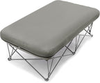 KAMPKEEPER Camping Cot,Camping Cots for Adults,Folding Camping Cot with Inflatable Air Mattress and Carry Bag,for Outdoor Travel Camp Beach Vacation (not Included The Airpump)