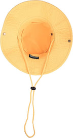 Wide Brim Hiking Fishing Safari Boonie Bucket Hats 100% Cotton UV Sun Protection for Men Women Outdoor Activities