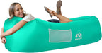 WEKAPO Inflatable Sun Lounger, Air Sofa, Hammock, Portable, Waterproof and Leak-Proof, Ideal for Backyard, Beach, Travel, Camping, Picnics and Music Festivals