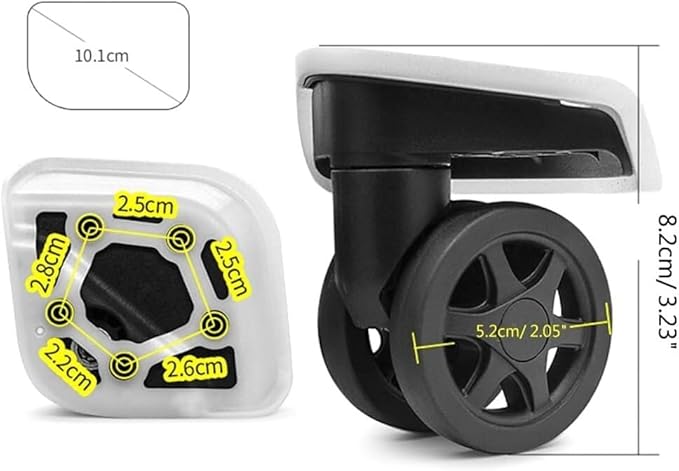 luggage wheels replacement Suitcase Covers,Luggage Wheels,Replacement Luggage Wheels Repair Your Suitcase with Smooth Rotation Perfect for Any Journey(W178)(W175)