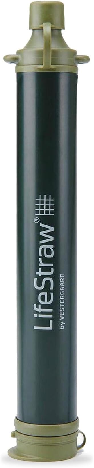 LifeStraw Personal Water Filter for Hiking, Camping, Travel, and Emergency Preparedness