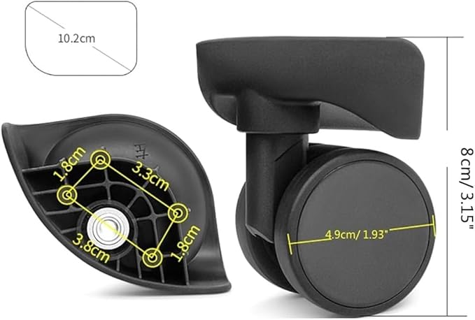 luggage wheels replacement Suitcase Covers,Luggage Wheels,Replacement Luggage Wheels Repair Your Suitcase with Smooth Rotation Perfect for Any Journey(W178)(W174)