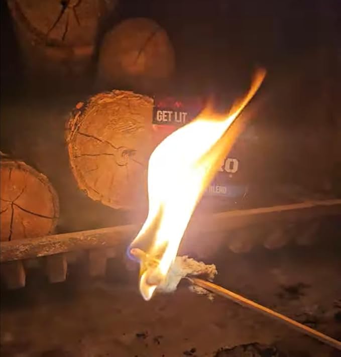 Phone Skope Pyro Putty: Single Use Waterproof Survival Fire Starter, 20 or 50 ct Foil Packs, Easy Tear, Easy Ignite, Fire Starters for Campfires