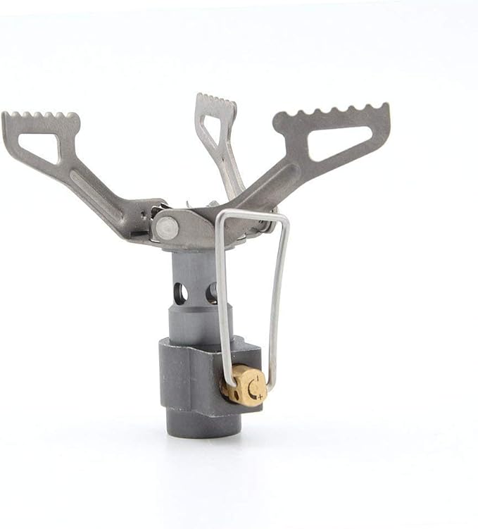 BRS Outdoor BRS-3000T Ultra-Light Titanium Alloy Miniature Portable Picnic Camping Gas Cooking Stove Portable Ultralight Burner 25gram