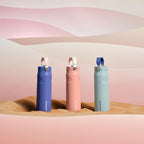 Stanley IceFlow Flip Straw 2.0 Water Bottle 24 oz | Built-In Straw for Travel and Sports | Lightweight and Leak Resistant | Insulated Stainless Steel | BPA-Free | Sienna