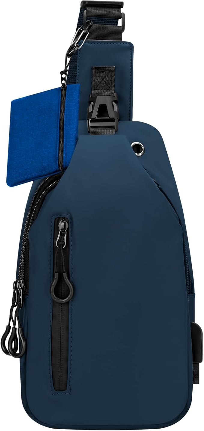 Waterproof Clear Bag for Stadium Events, Women's Crossbody Clear Sling Bag with Coin Wallet, Shoulder Bag for Daily Use