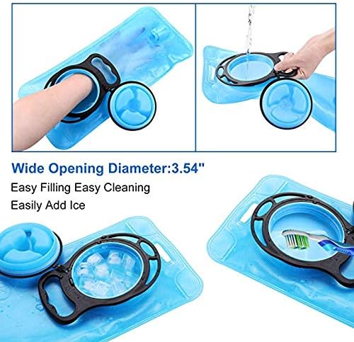 Sojourner Hydration Pack, Hydration Backpack - Water Backpack with 2l Hydration Bladder, Festival Essential - Rave Hydration Pack Hydropack Hydro for Hiking, Running, Biking, Festival Gear