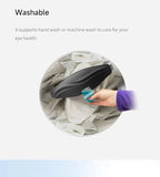 3D Air Bag Sleep Mask, Luxury Sleep mask for Back and Side Sleepers, 100% blockout Light, Sleep mask for Men and Women, Zero Eye Pressure, Breathable and Soft Eye Shade Cover.