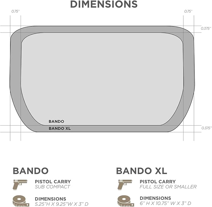 Eberlestock Bando Bag - Tactical Men's Fanny Pack w/Adjustable Waist Belt, Zippered Pockets, Compact Lightweight Belt Bag