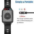 2-Pack VeryFit Smartwatch Charger, Magnetic Charging Cable for IDW26 25 23 21 19 17 16 15 13, SKG V7 Pro R8, Umidigi Uwatch 3S 3 2S 2 / Urun Smartwatch