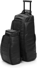 Db Journey The Hugger - Durable Travel Backpack with Laptop Compartment for Work & Gym, Luggage Backpack with Roller Bag Attachment, Full-Zip Main Compartment, 30L - Forest Green