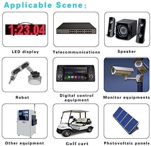 HOMELYLIFE 10A 120W Golf CART 24V 36V 48V to 12V Converter DC to DC Voltage Reducer Step Down Transformer Waterproof