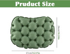 Inflatable Seat Cushion, Pump Up Lightweight Portable Airplane Seats Pad, Waterproof Chair Pad,Pressure Relief Seat Cushion for Long Flights Stadium Camping Office Trave
