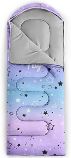 QOOMO Camping Sleeping Bags,3 Season Warm & Cool Weather,Lightweight,Waterproof Sleeping Bags for Adults & Kids,Traveling,and Outdoors,Camping Gear Equipment