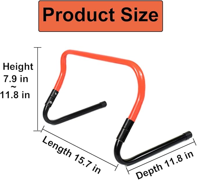 Adjustable Height Hurdle Agility Training Hurdle Set of 5 Set of 10