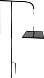 GameMaker Gravity Grill Extension Pole – Portable Cooking Grill Attachment for Campfires, Firepits & Open Flame Cooking – Ideal for Camping, Outdoor Fire Rings & Grilling on the Go