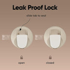 Owala FreeSip Tumbler Insulated Stainless Steel Water Bottle with Built-in Straw and Side Handle, For Travel, Work, School, and Sports, 40oz, BPA Free, Leak Proof, Lightly Toasted