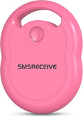 Air Tracker Tag-1 Pack [Apple MFI Certified], Smart Bluetooth Tracker Works with Apple Find My (iOS Only, Not for Android), Key Finder and Item Locator Smart Tag for Keys, Luggage, Backpack(Magenta)