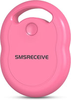 Air Tracker Tag-1 Pack [Apple MFI Certified], Smart Bluetooth Tracker Works with Apple Find My (iOS Only, Not for Android), Key Finder and Item Locator Smart Tag for Keys, Luggage, Backpack(Magenta)