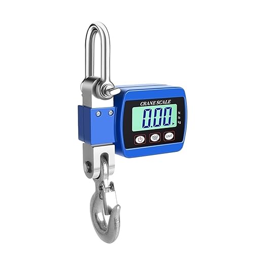 Digital Portable Luggage Scale - 500kg Capacity, Handheld Electronic Weight Scale with Display