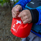 Aquapac Waterproof First Aid Kit Dry Bag for Emergency Use with Secure Buckle - Red