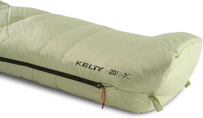 Kelty Cosmic 20 Down Mummy Sleeping Bag for Backpacking, Campers, 550 Fill Power, Recycled Fabrics with PFAS-Free DWR, Designed in Sunny Colorado,