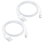 2 Pack 10FT Carplay Car Cable USB A to USB C Cable for iPhone 16E 15 16/16 Pro 16 Max/16 Plus, iPad 10th Gen, iPad Pro 12.9/11, iPad Air 5/4th, Mini 6th Gen, AirPods Pro (2nd) Charger Cord Replacement