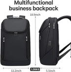 BANGE Business Smart Backpack Waterproof fit 15.6 Inch Laptop Backpack with USB Charging Port,Travel Durable Backpack