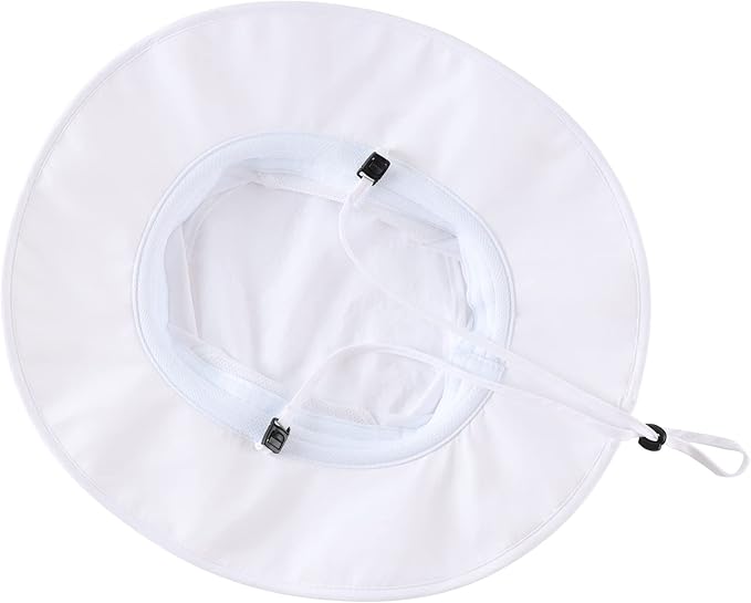 Home Prefer UPF50+ Mens Sun Hat Wide Brim Fishing Hat for Men UV Protection Womens Beach Bucket Hat for Golf Hiking Gardening